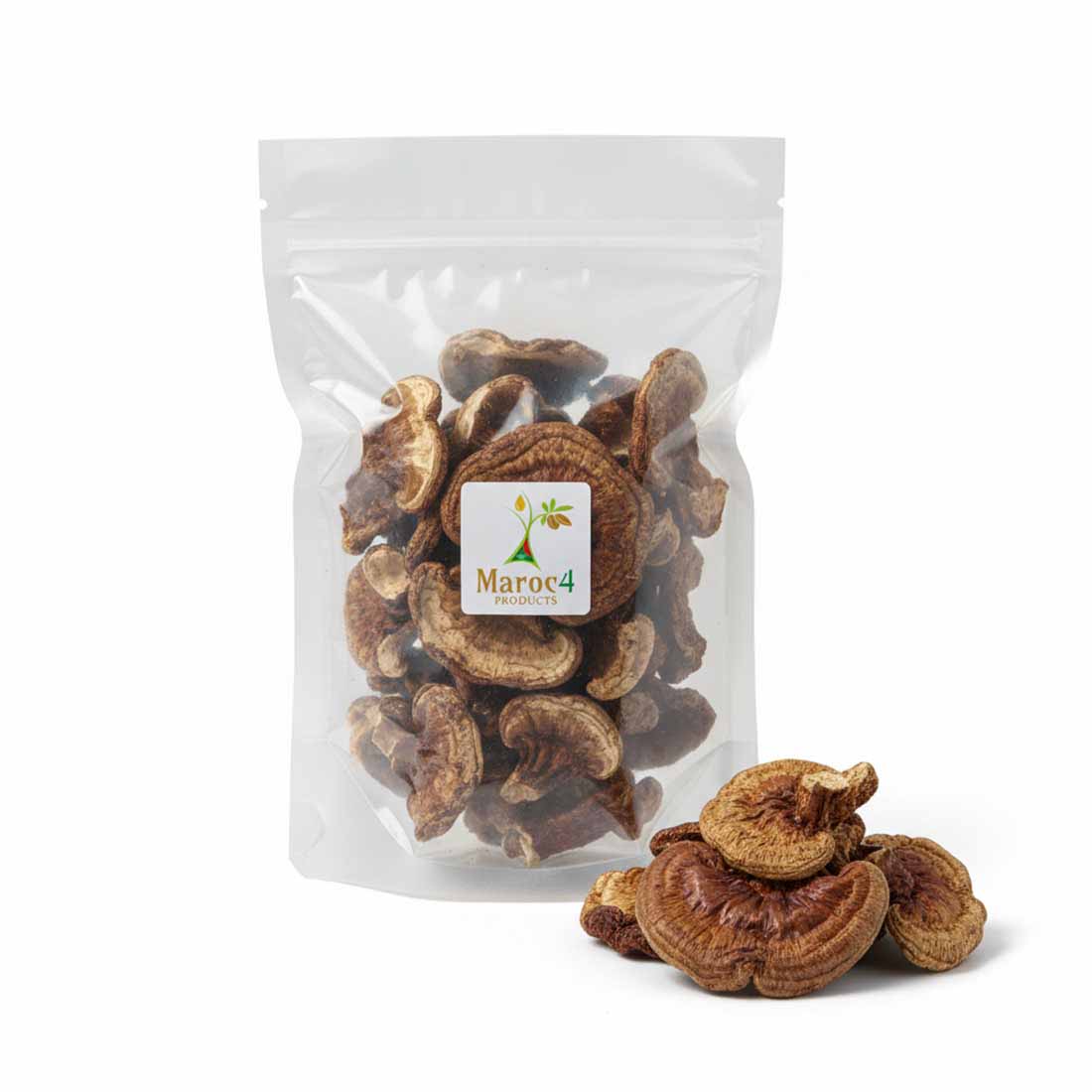 عشبة الفطر الريشي - الجانوديرما - غير مطحون